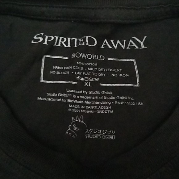 Spirited away shirt - Picture 3 of 3
